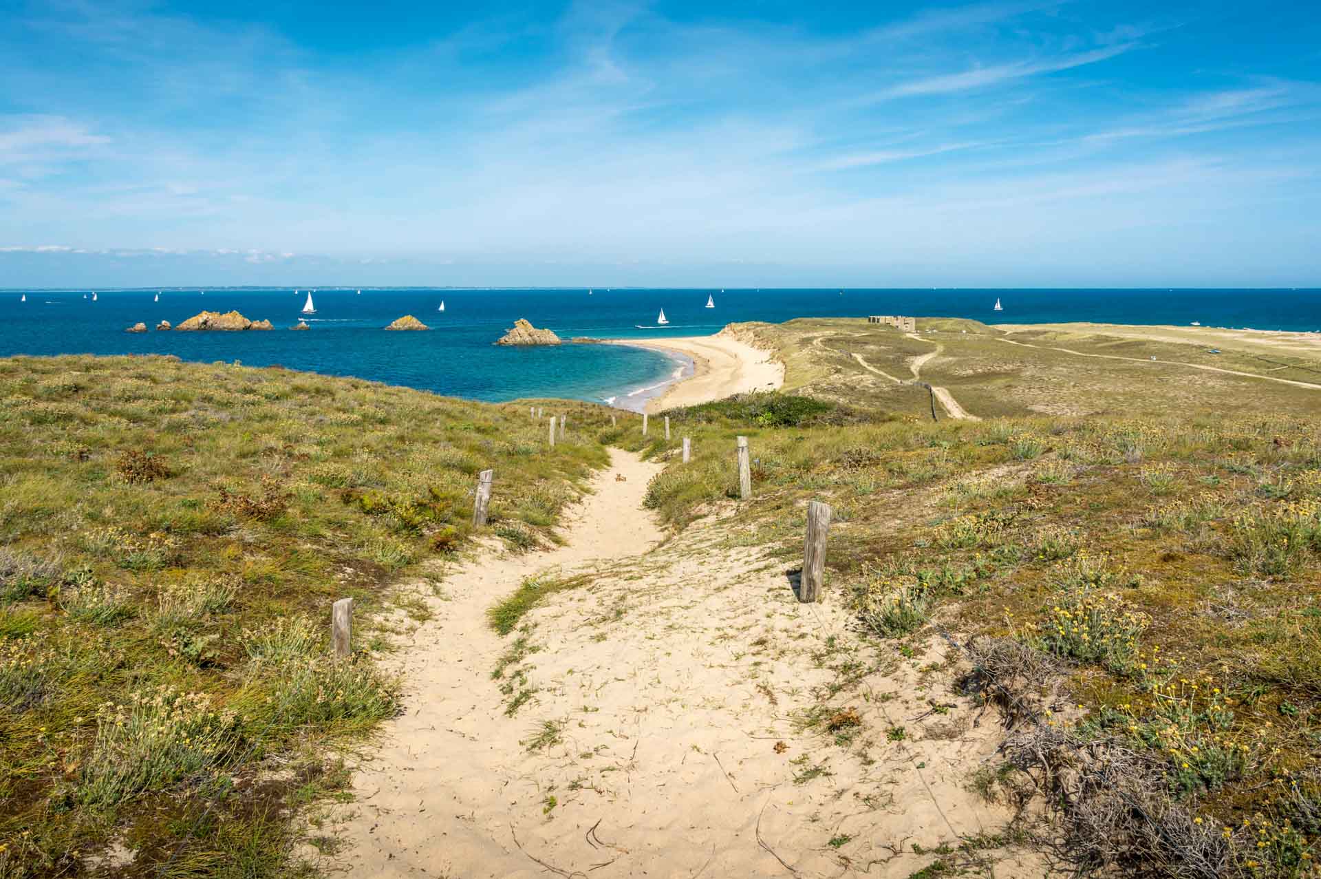 Les paysages sauvages et préservés du Morbihan © P. Baissac