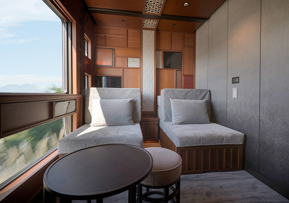 Chambre du Train Suite Shiki-shima © JR East