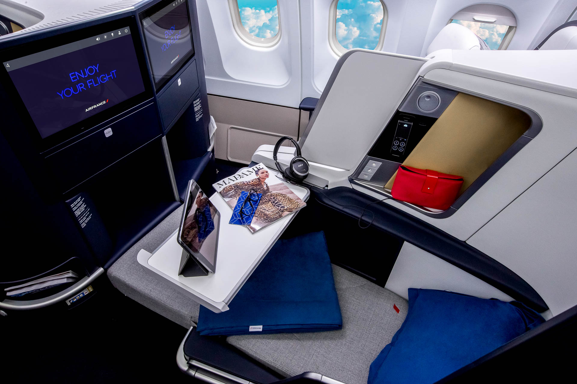 Air France on a testé la nouvelle Business Class des A330 YONDER