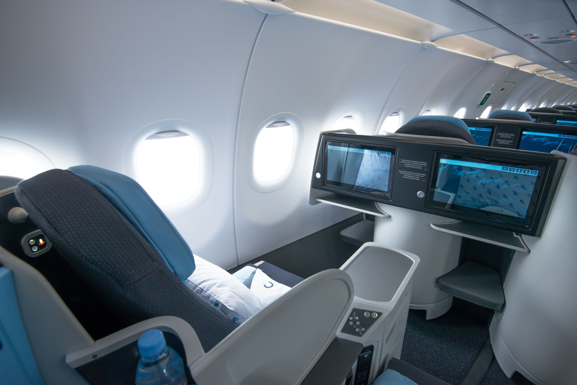 On a testé la classe affaires de La Compagnie vers New York