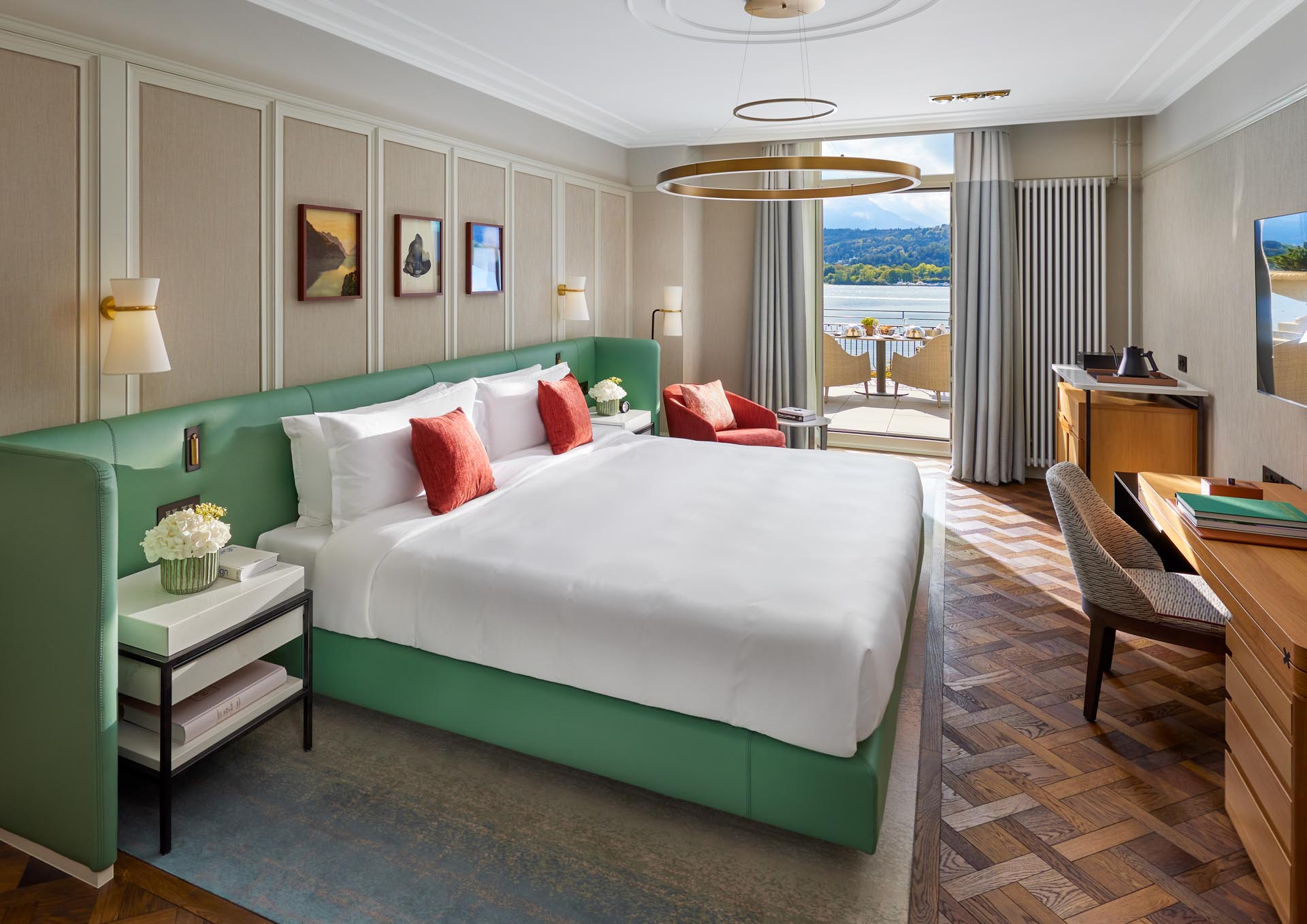 Mandarin Oriental Palace Luzern, une élégance moderne au charme historique