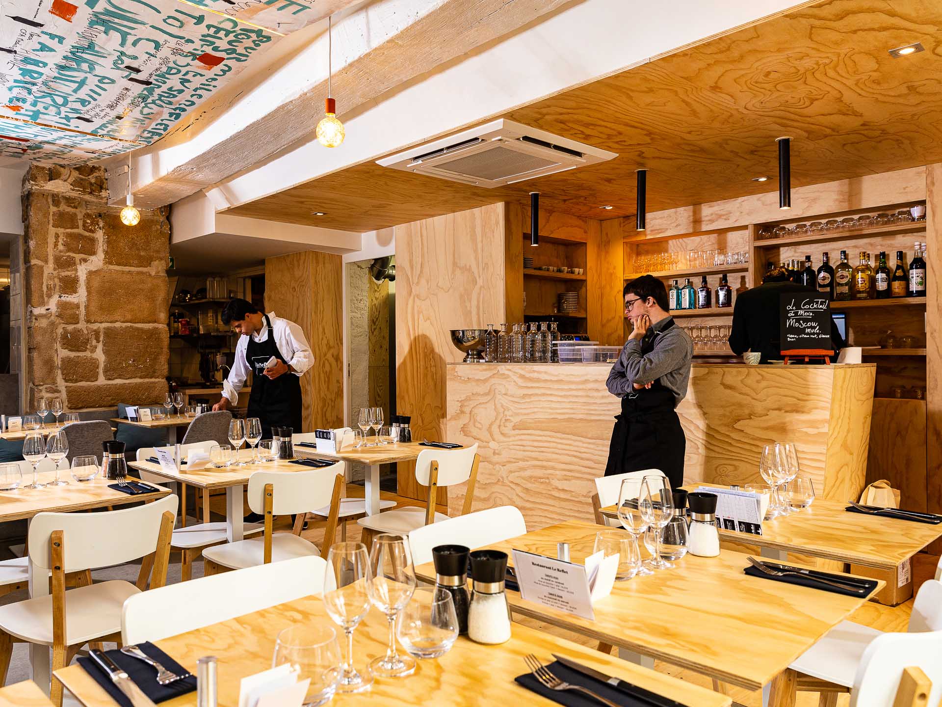 Restaurant Le Reflet Paris © Alban Couturier Restaurant Le Reflet Paris © Alban Couturier