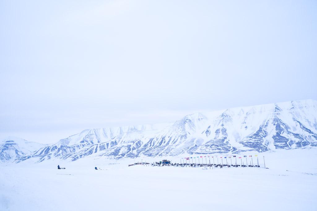  Le chenil de Green Dog, à l'entrée de Bolterdalen à environ 12km de Longyearbyen.