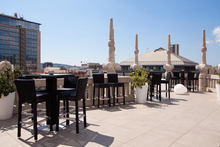 Mirador del Paseo au Casa Fuster - Terrasse sur les toits