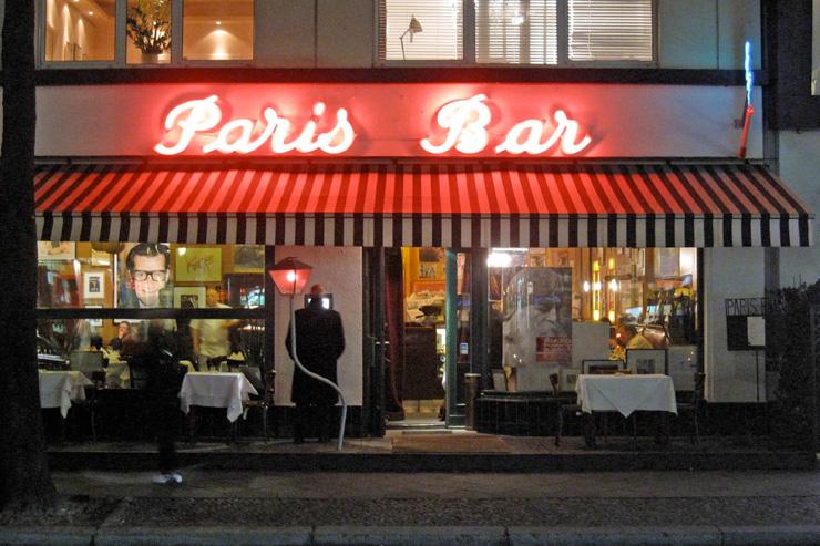 Façade du Paris Bar à Berlin