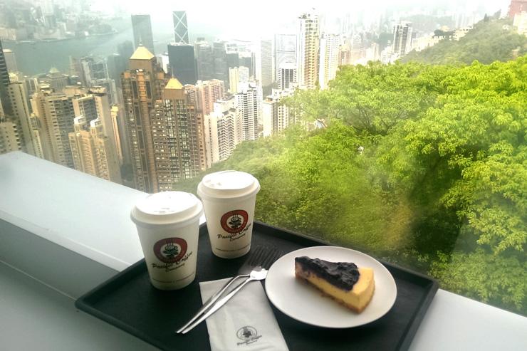 Pacific Coffee at the Peak - Café avec vue