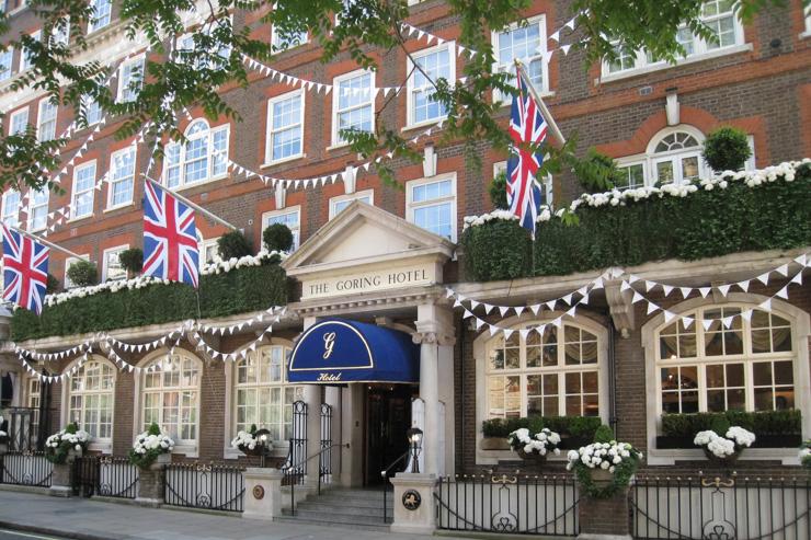 Afternoon Tea at the Goring - Façade de l'hôtel