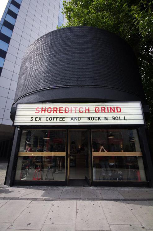 Shoreditch Grind - Extérieur du café