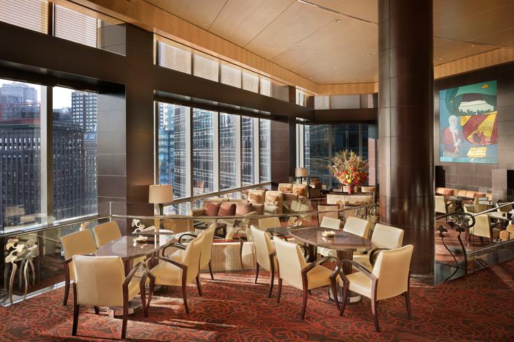 The Lobby Lounge au Mandarin Oriental New York - Intérieur