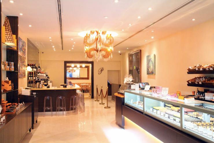 François Payard Pâtisserie - Intérieur de la boutique-salon de thé