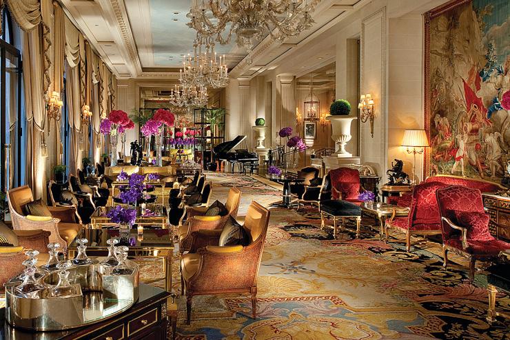 La Galerie, où est servi l'Afternoon Tea du Four Seasons