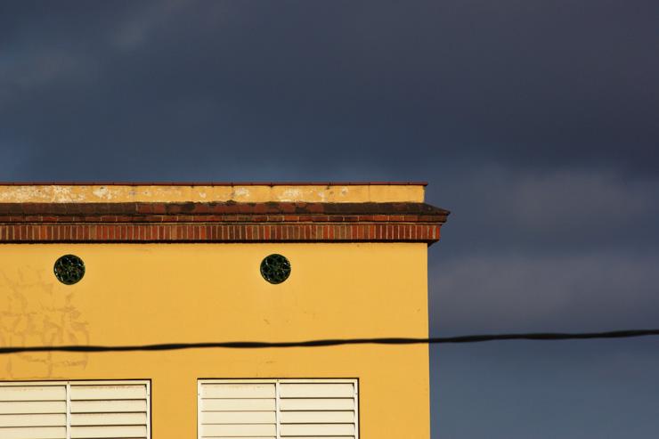 Ciel menaçant dans le quartier de Sarrià