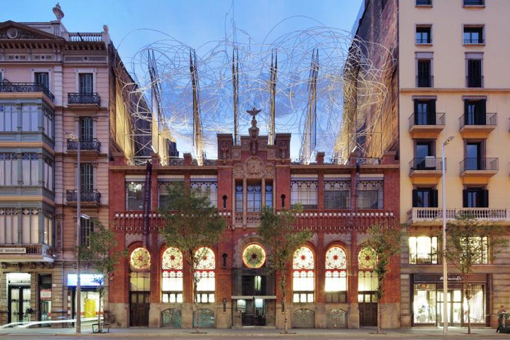 Fundació Antoni Tàpies - Extérieur du bâtiment abritant la Fondation