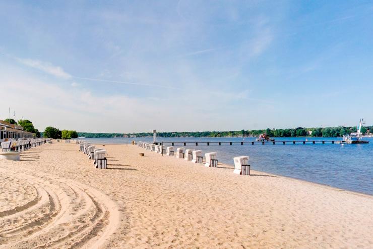 La plage du Strandbad Wannsee