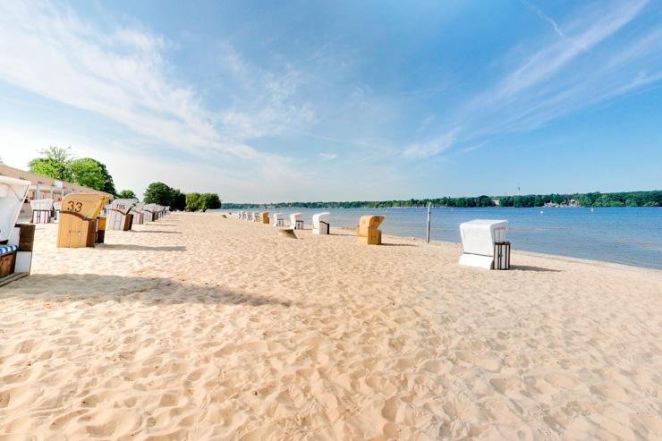 La plage du Strandbad Wannsee