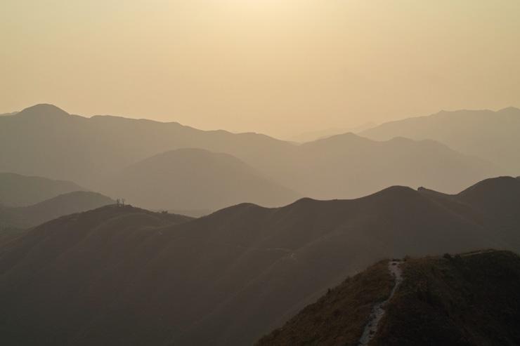 Paysages sauvages de la région de Sai Kung