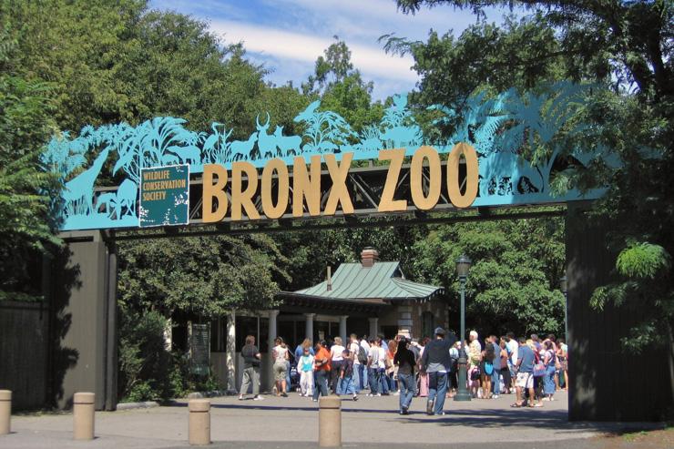 Entrée du Bronx Zoo