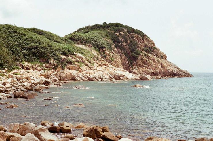 Une crique de Cheung Chau Island