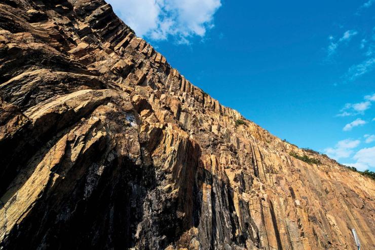 L'aspect minéral de Hong Kong Global Geopark