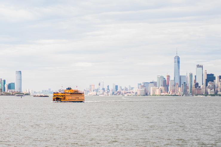 Le ferry de Staten Island relie gratuitement Manhattan à Staten Island © Isaac Sloman