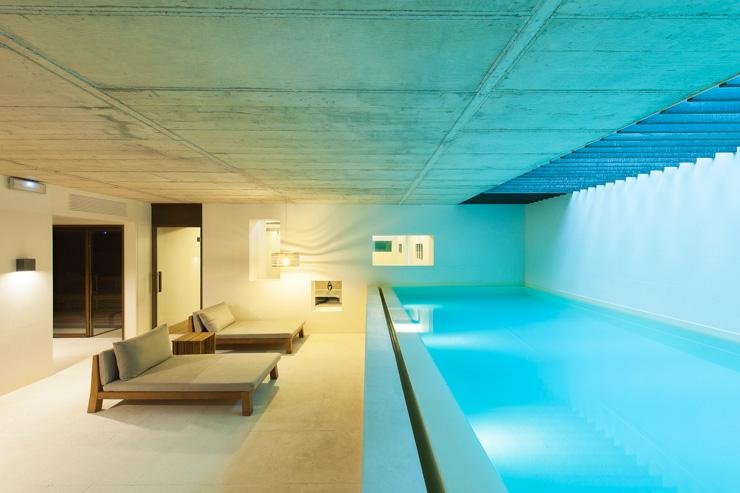 Alma Barcelona  - Piscine intérieure au spa