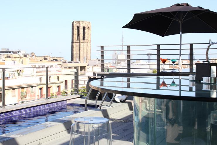 Hotel Bagués - Rooftop avec piscine