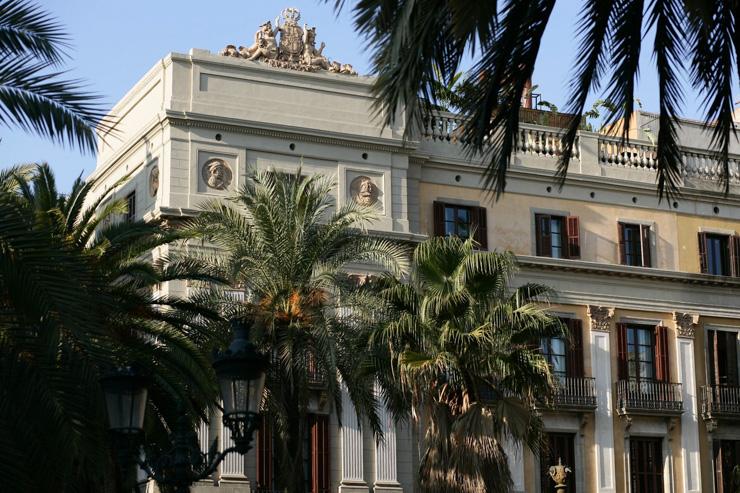 Hotel DO Plaça Reial - Extérieur de l'hôtel sur la Plaça Reial