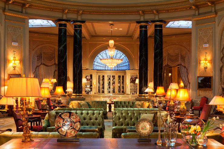 El Palace Hotel Barcelona - Le fastueux lobby