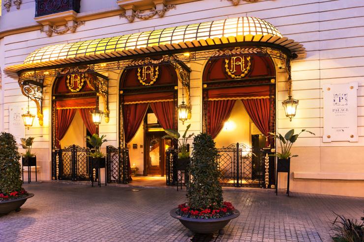 El Palace Hotel Barcelona - Entrée de l'hôtel