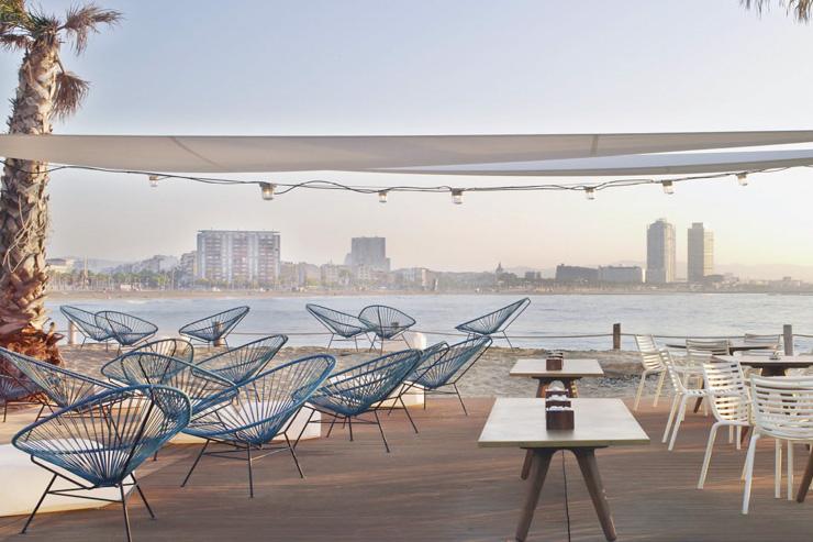 W Barcelona - Salt Beach Club sur la plage