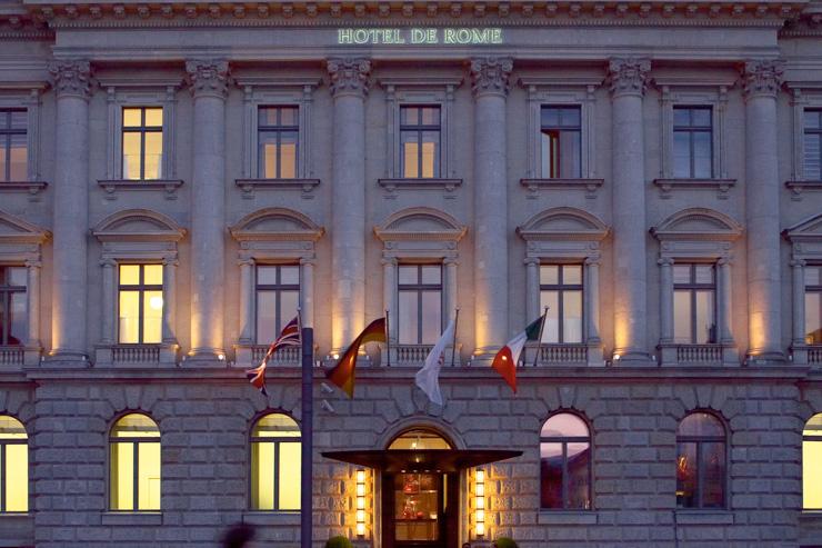 Hotel de Rome - Façade de l'hôtel sur la Bebelplatz
