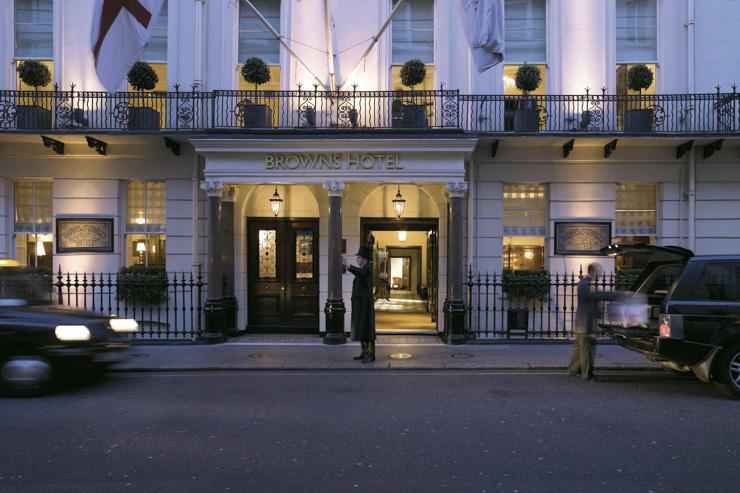 Brown's Hotel - Façade de l'hôtel