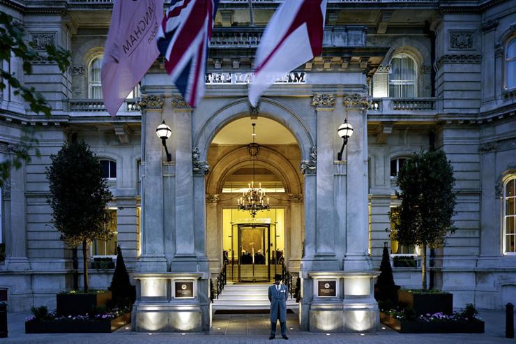 The Langham Hotel London - Entrée de l'hôtel