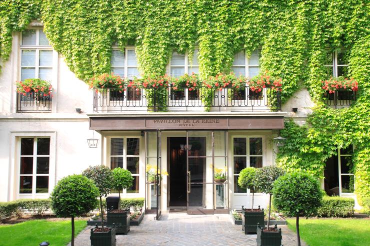 Pavillon de la Reine - Façade de l'hôtel