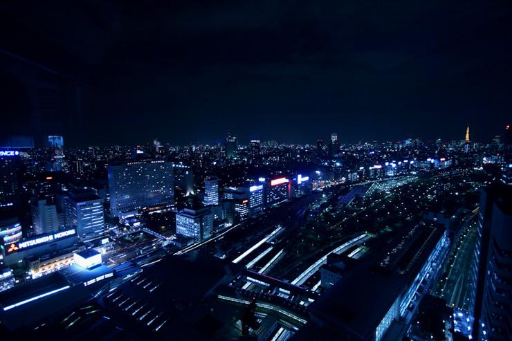 The Strings Tokyo (by InterContinental) - Vue de la ville depuis l'hôtel