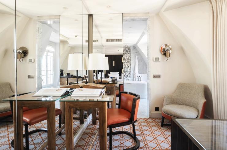 Une des suites de l'Hôtel Montalembert