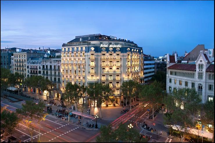 Majestic Hotel & Spa Barcelona - Vue extérieure