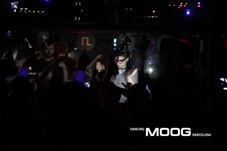 Moog Barcelona - Skrillex live au Moog