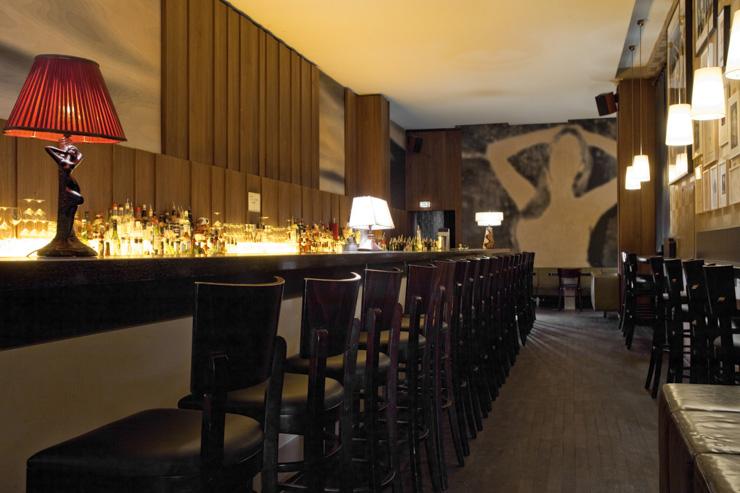 Intérieur du Victoria Bar