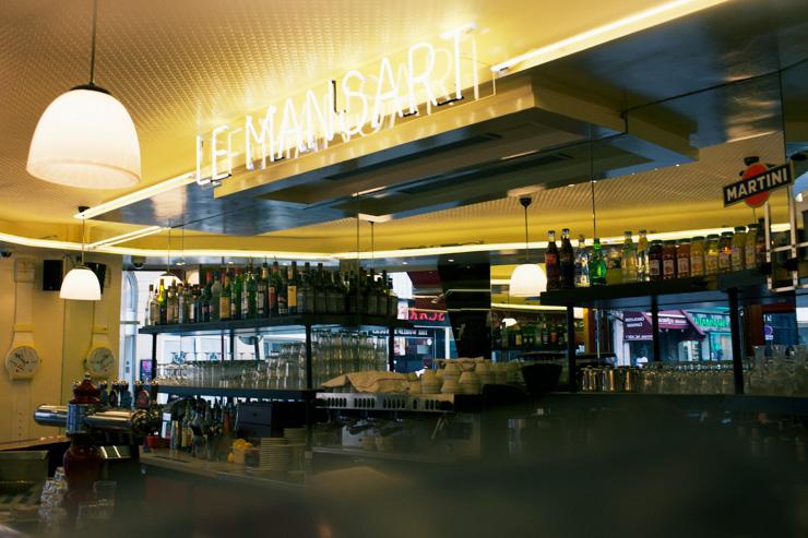 Le Mansart - Intérieur du bar