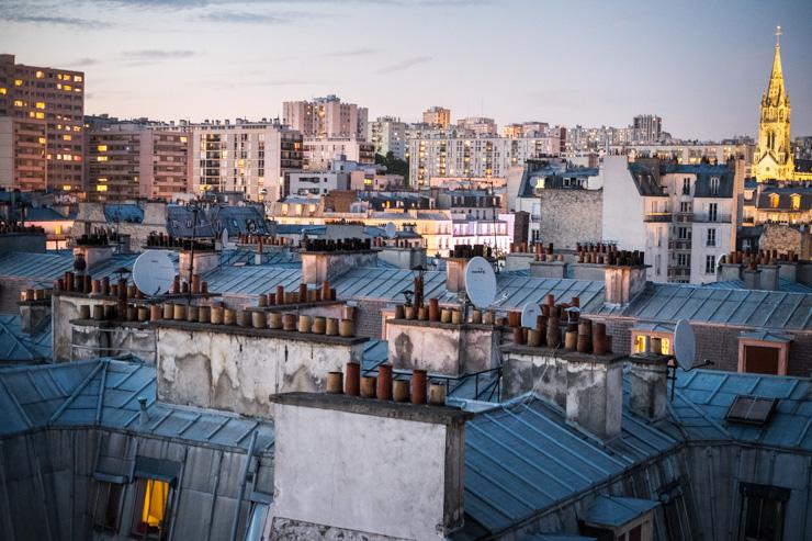 Le Perchoir - Vue sur Paris