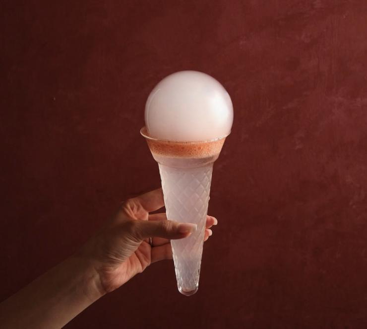 Le cocktail Scoop Me Up, version expérimentale du Pisco Sour