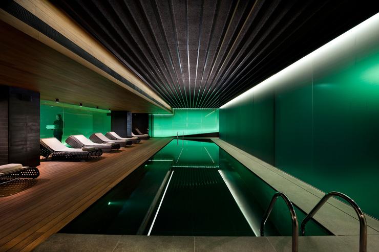 Spa au Mandarin Oriental Barcelona - Piscine intérieure