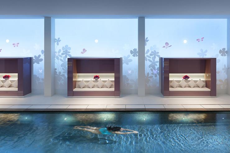 Spa au Mandarin Oriental Paris - La somptueuse piscine