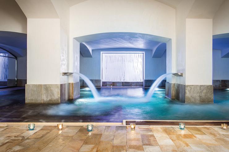 Spa au Boscolo Prague - Piscine avec hydromassage