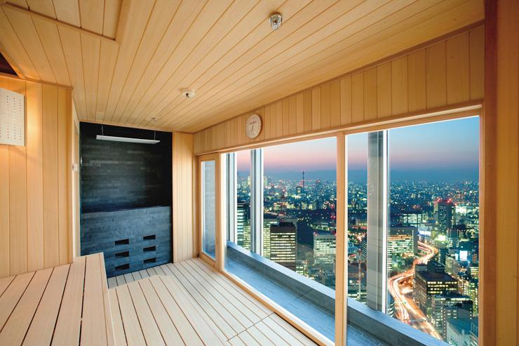 L'incroyable sauna vitré du Mandarin Oriental Tokyo