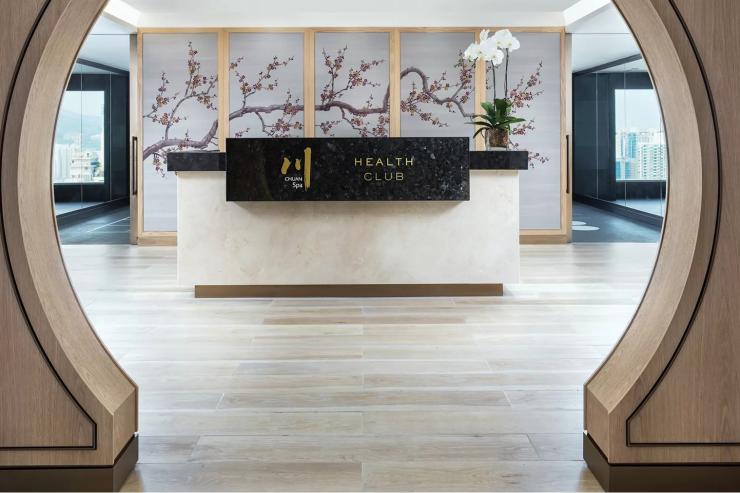 L'accueil du Chuan Spa
