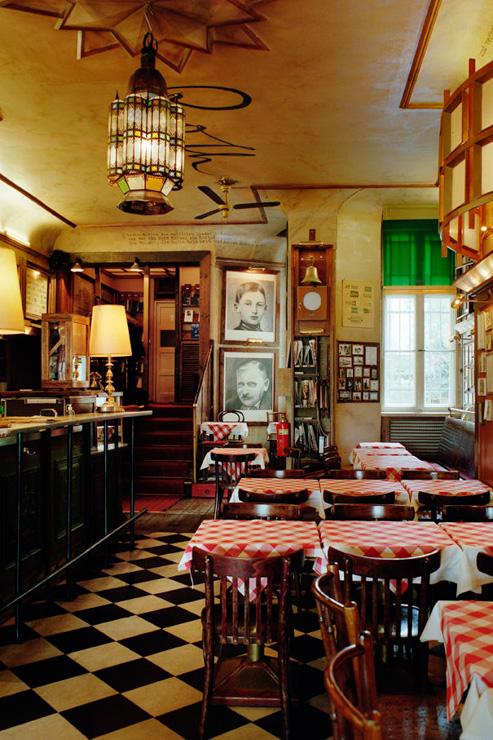 Joseph-Roth-Diele - Intérieur du bistrot