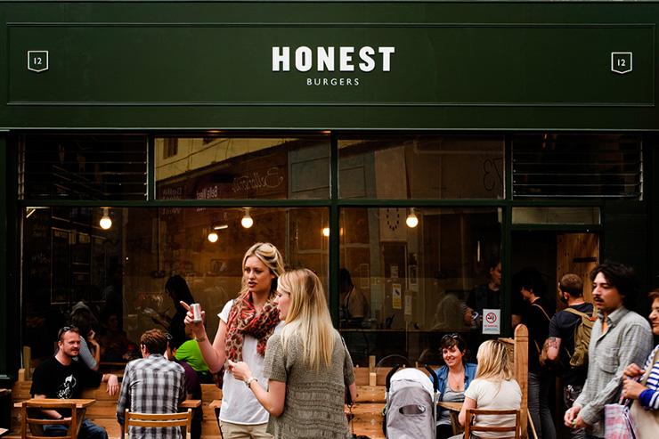 Honest Burgers - Extérieur d'un restaurant