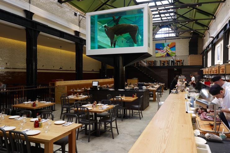 Tramshed - Intérieur du restaurant